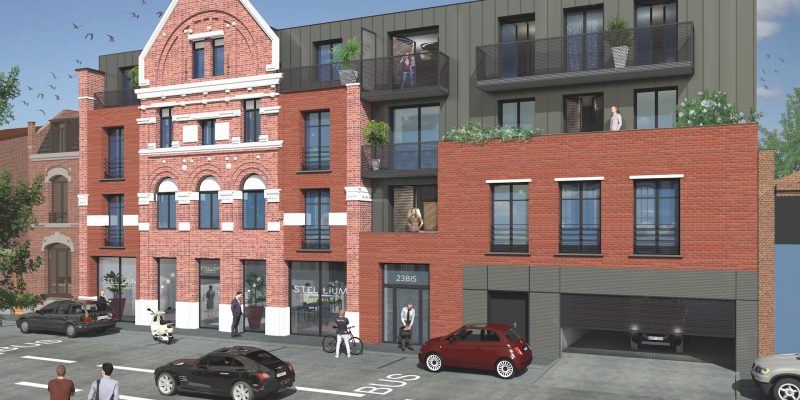 Façade Bât A La Brasserie du Sartel
